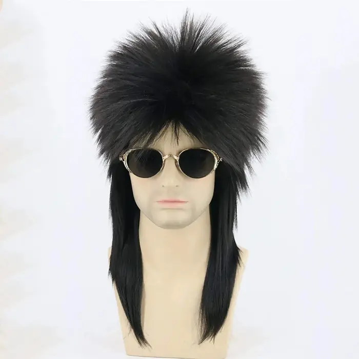 Perruque de cheveux synthétiques pour adultes
