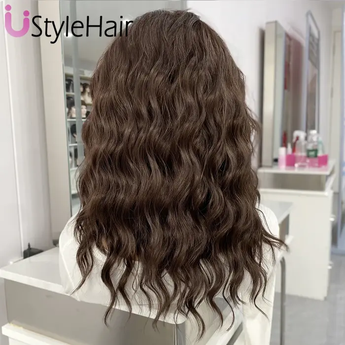 UStyleHair – perruque Lace Front Wig synthétique brune