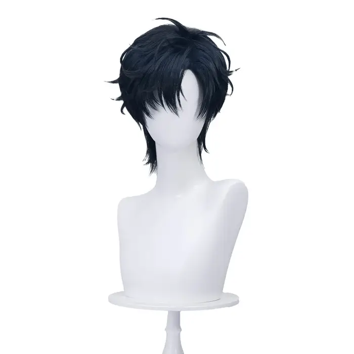 EN STOCK Lu Guang Charles Cheng Xiaoshi perruque Anime lien clic Cosplay DokiDoki hommes blanc