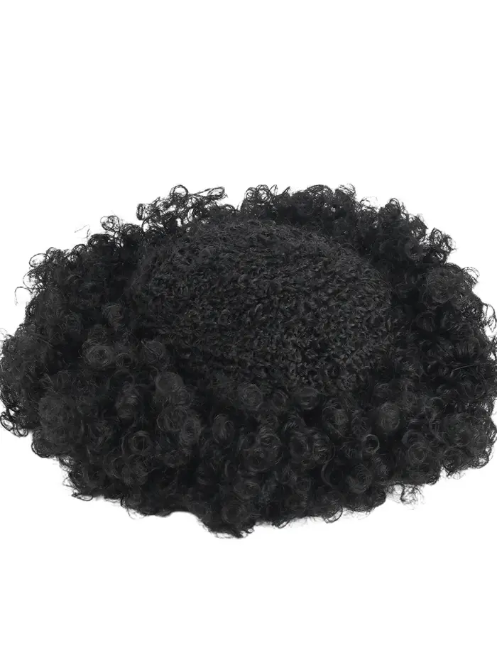 Perruque synthétique africaine pour hommes