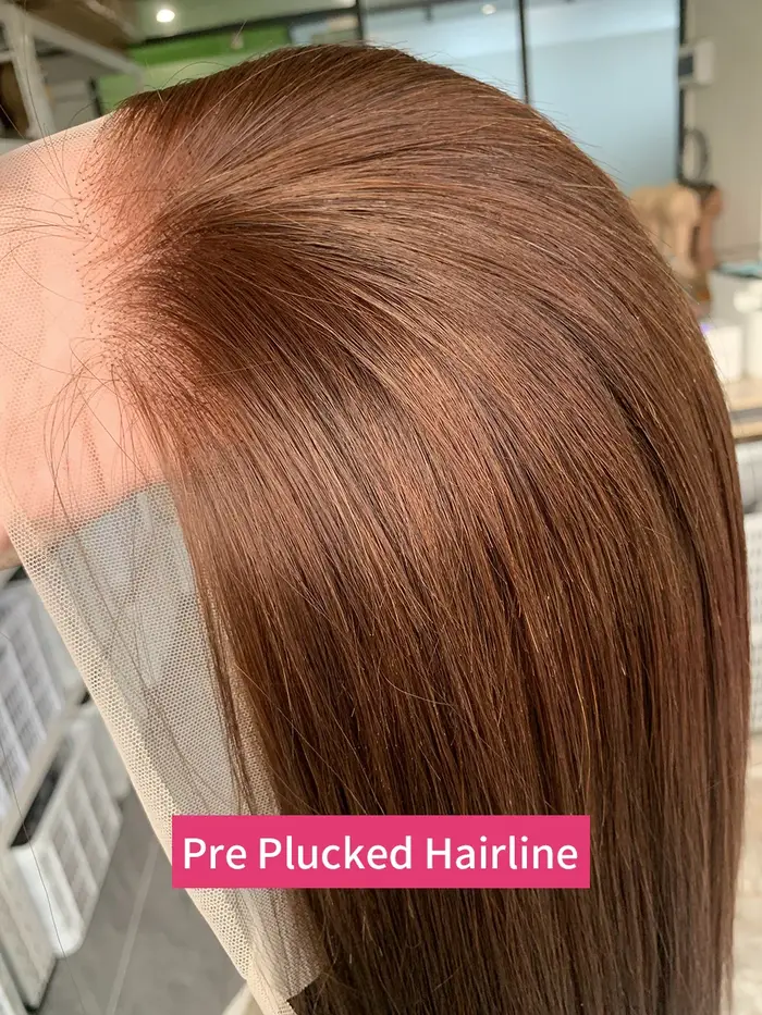 100% 250 densité 13x4 Bob cheveux humains bruts dentelle avant perruque vietnamienne droite 4 couleu
