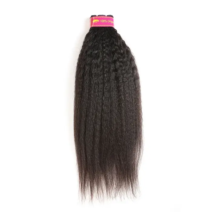 Ali Queen 10A non pressé yaki cheveux raides paquets