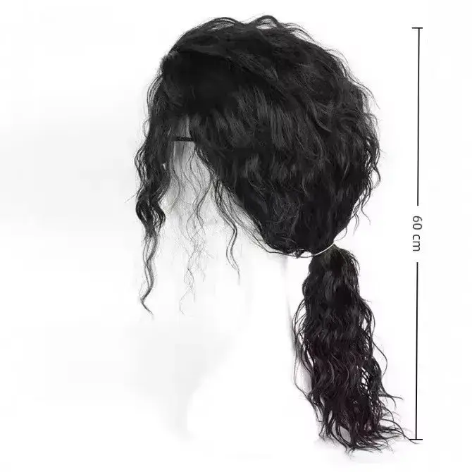 Perruque noire bouclée style Michael Jackson