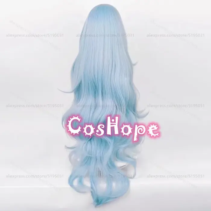Rei Ayanami Anime Cosplay Perruques Synthétiques pour Femmes