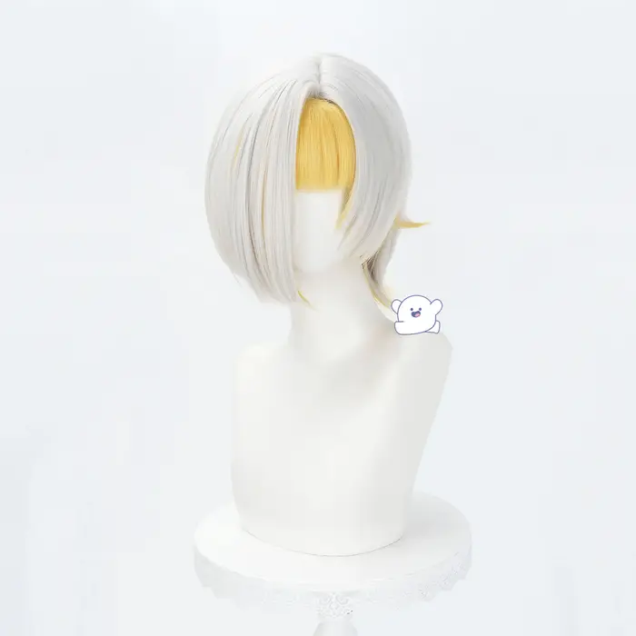 Perruque de Cosplay synthétique Kromer
