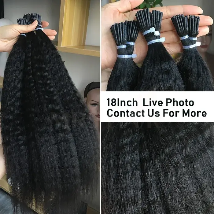 Bonds-Extensions de Cheveux Crépus Lisses