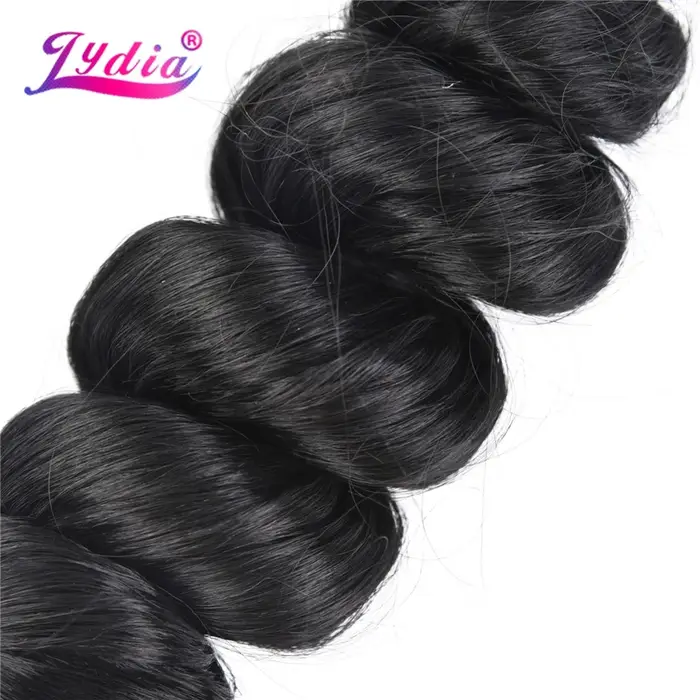 Lydia-Extensions capillaires synthétiques ondulées