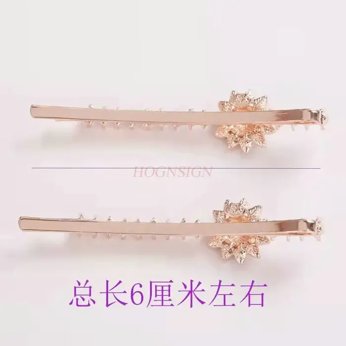 Pince à cheveux en cristal de diamant et accessoires pour cheveux
