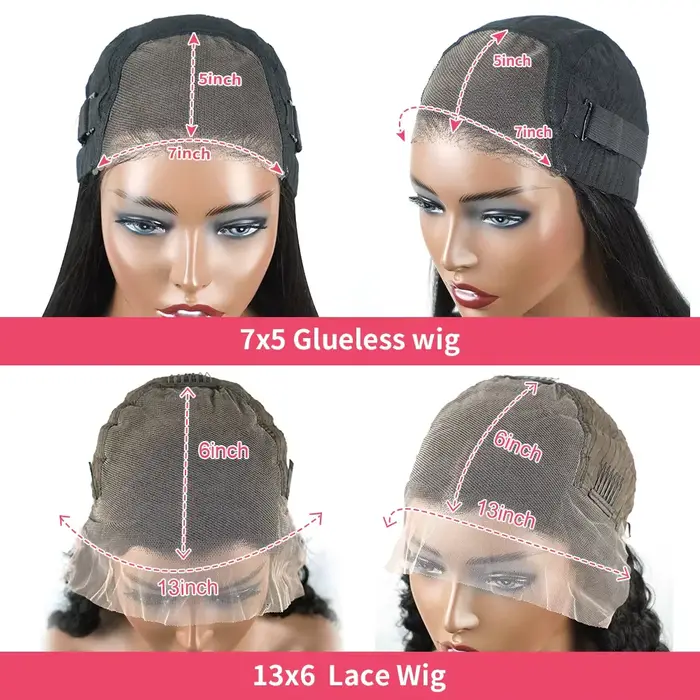Perruque 13x6 HD en cheveux humains bouclés birmans, sans colle, prête à porter, 100% cheveux humain