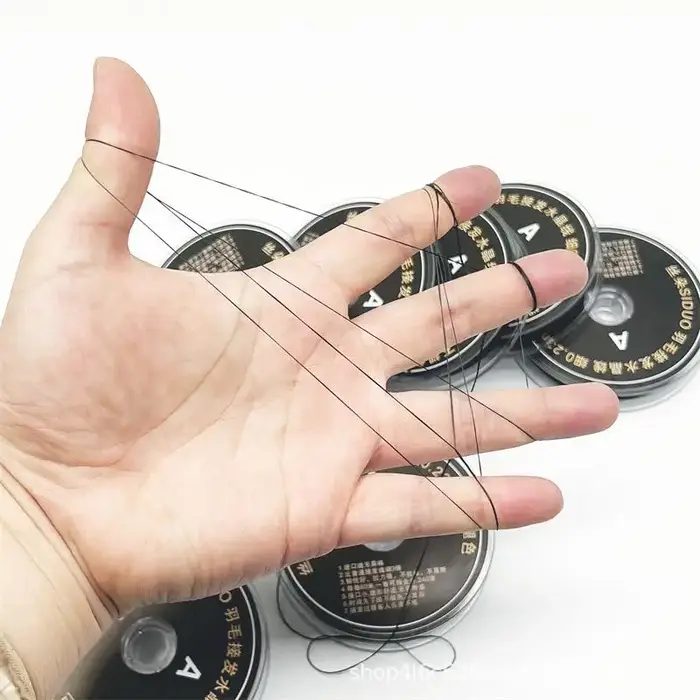 1 Rouleau de 60M de Fil Élastique Transparent pour Salon
