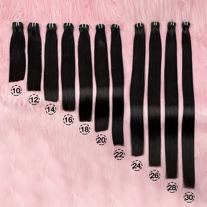 Bundles de cheveux humains raides vietnamiens Sophia