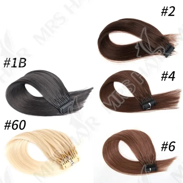 MRS HAIR 6D Extensions de cheveux
