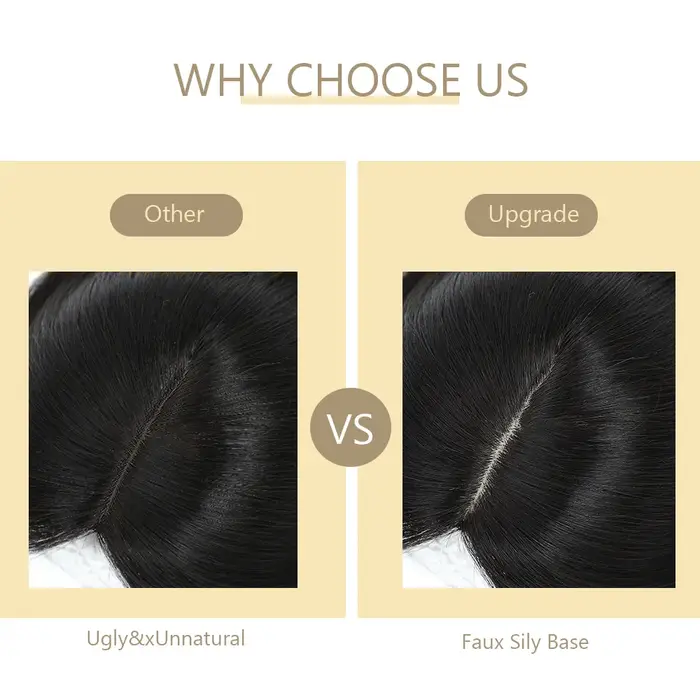 Extensions capillaires 100 % naturelles pour femmes avec frange