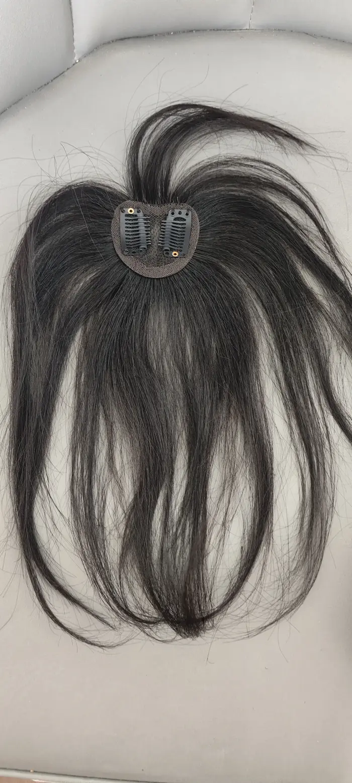 Complément capillaire droit en cheveux naturels pour femmes