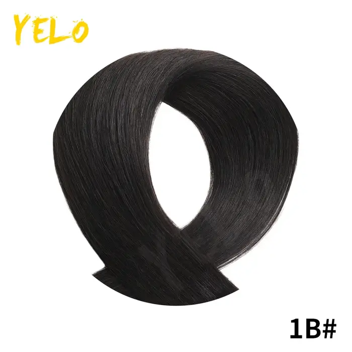Extensions de cheveux à bandes adhésives 100% cheveux humains Remy lisses 50g une pièce 80cm de larg