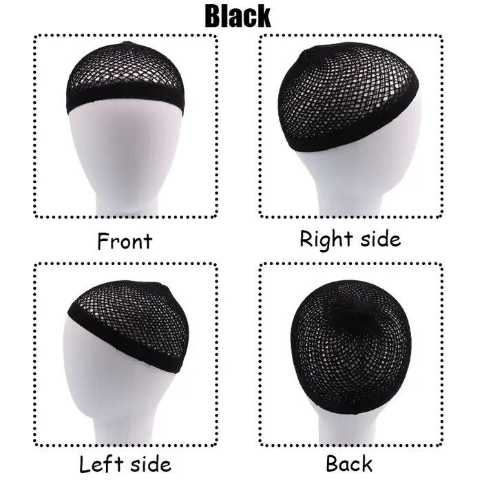 Nunify maille perruque casquette très élastique filet à cheveux extensible extrémité ouverte résille