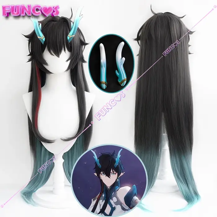 Perruque Lunae Cosplay de Dan Heng Imbibitor