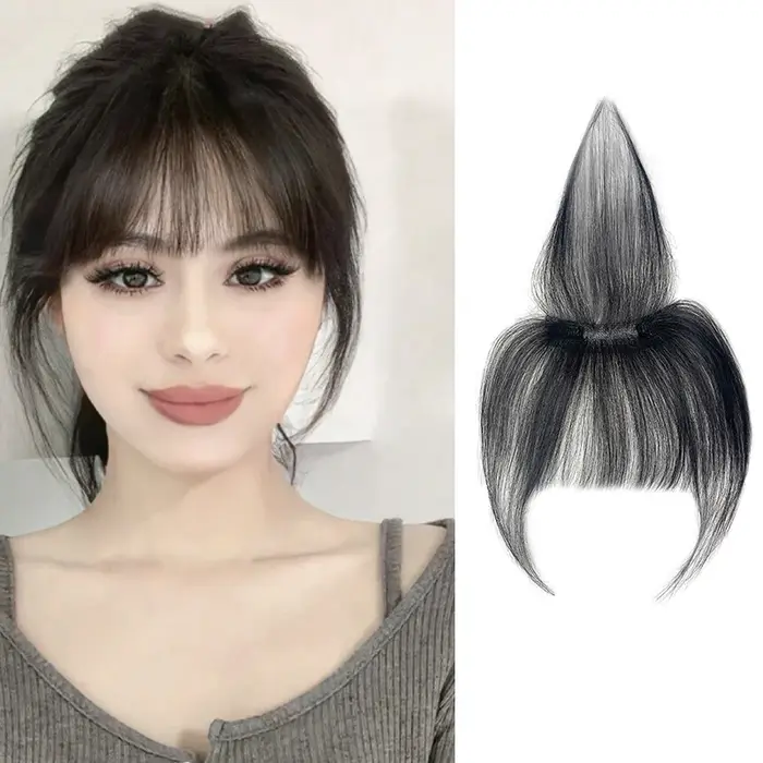 Franges frontales naturelles pour femmes