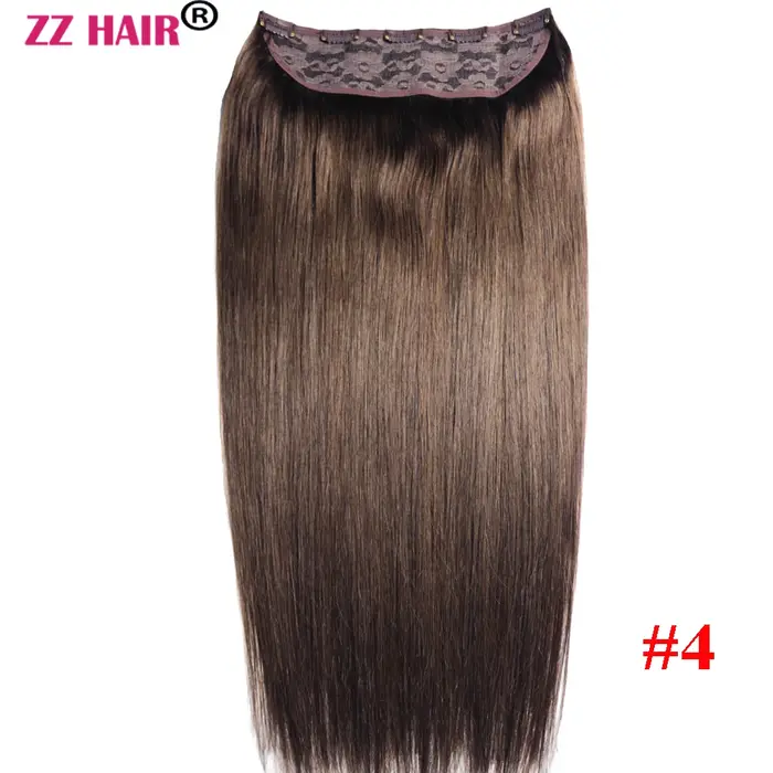 ZZHAIR Extensions de cheveux humains brésiliens 100% Remy