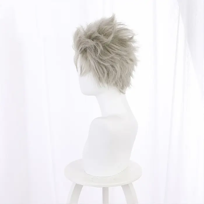 Nouveau Anime Inumaki Toge perruque courte Cosplay Costume cheveux synthétiques