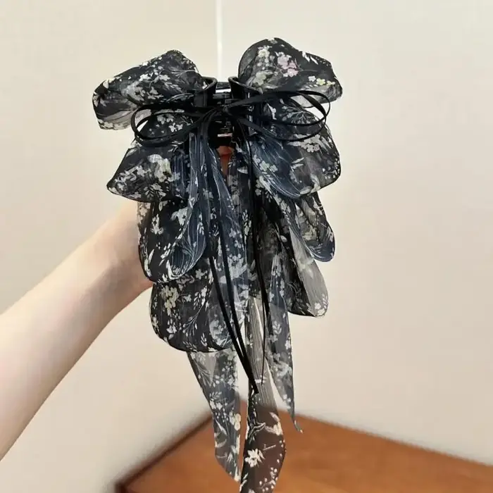 Pince à cheveux en forme de rose, style romantique français et haut de gamme, pince à cheveux floral