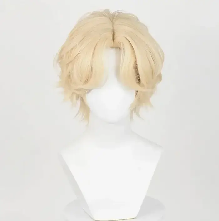 Perruques synthétiques résistantes à la chaleur pour cosplay Anime Alien Stage Ivan