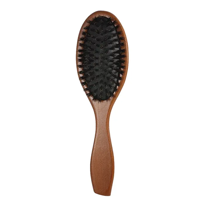 Brosse à cheveux de sanglier naturelle
