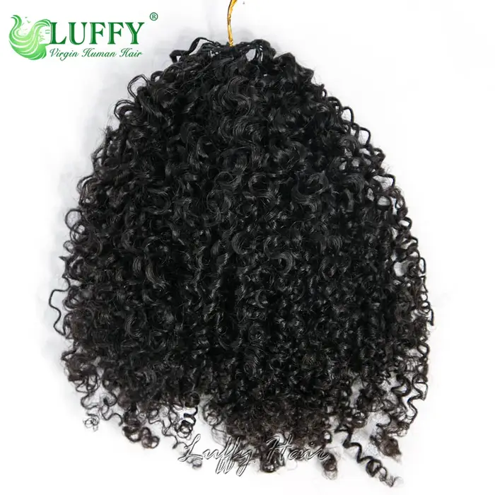 Extensions de cheveux humains au Crochet