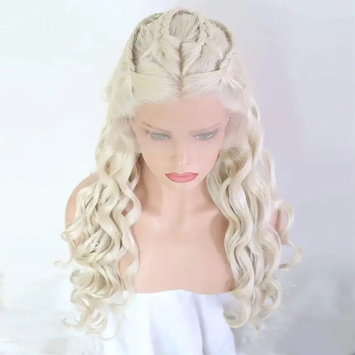 AIMEYA – perruque Lace Front Wig synthétique pour femmes