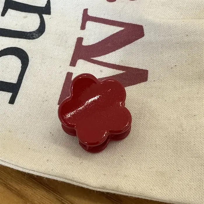 Pinces à cheveux rouges pour femmes, mini-pinces latérales, pinces bec de canard, pinces à cheveux s