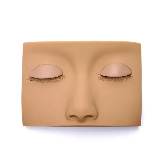 Tête de Mannequin pour Extension de cils, accessoires de maquillage avec yeux amovibles, faux cils, 