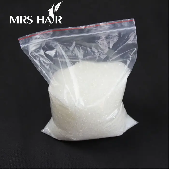 Colle à la kératine italienne pour extensions de cheveux