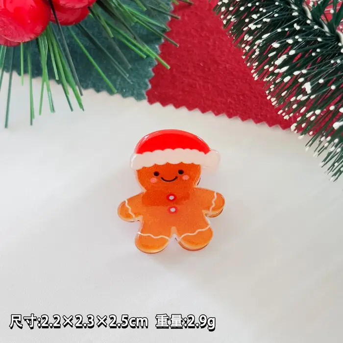 Pinces à cheveux de Noël mini-pinces à griffes