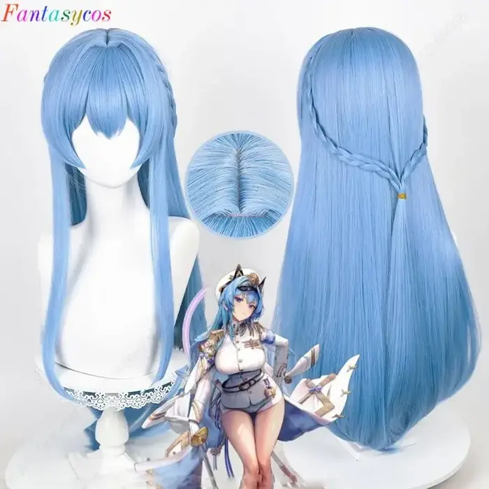 Nikke la déesse de la victoire casque Helen Cosplay perruque 85 cm