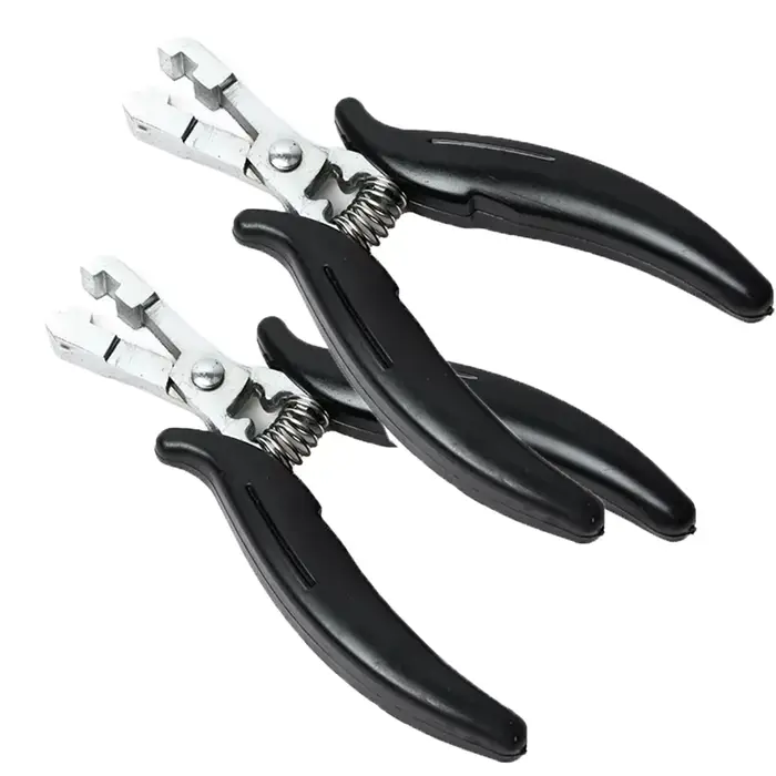 Pince à kératine pour extensions de cheveux