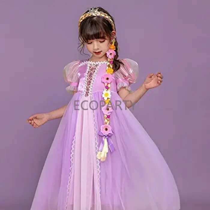 Perruque de princesse Raiponce