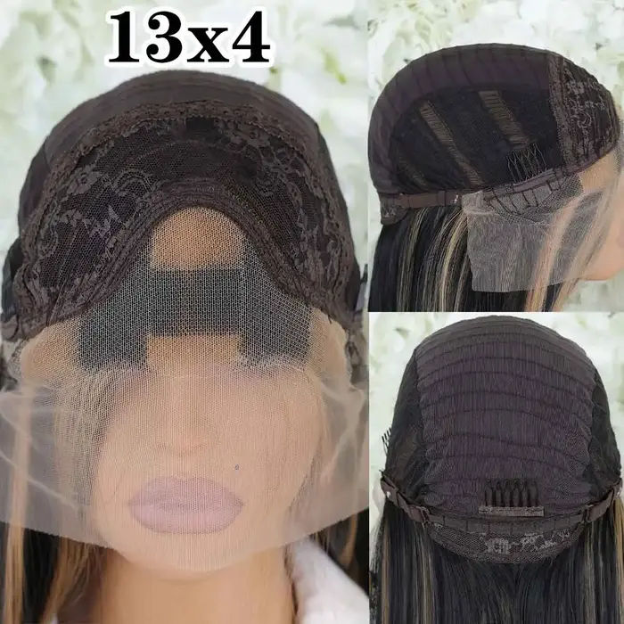 Perruque Lace Front Synthétique 13X4