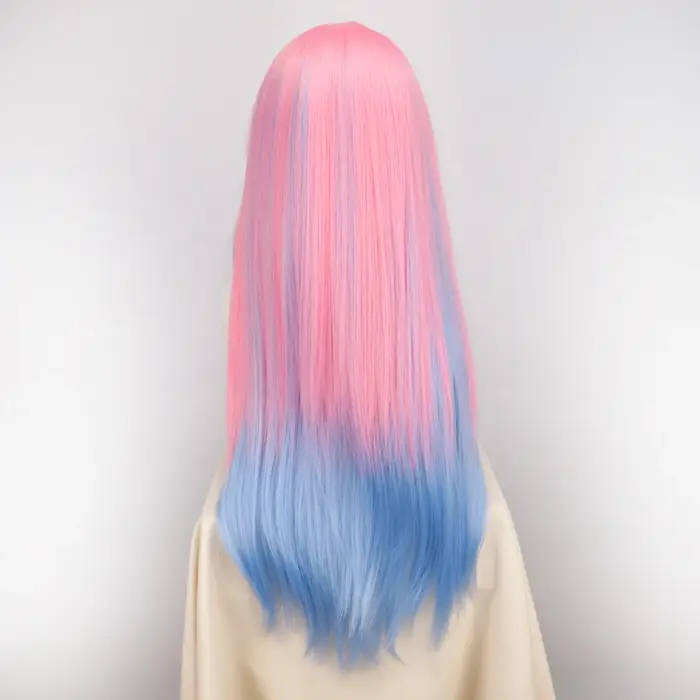 Perruque de Cosplay synthétique bouclée longue de 80cm pour femmes