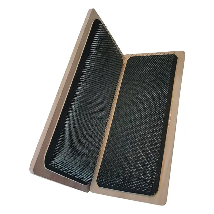 Tapis de dessin en bois pour cheveux