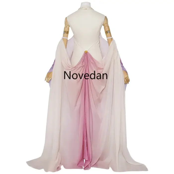 Costume de cosplay Padmé Amidala avec perruque