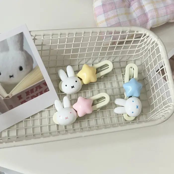 Pince à cheveux Miffy Star Kawaii