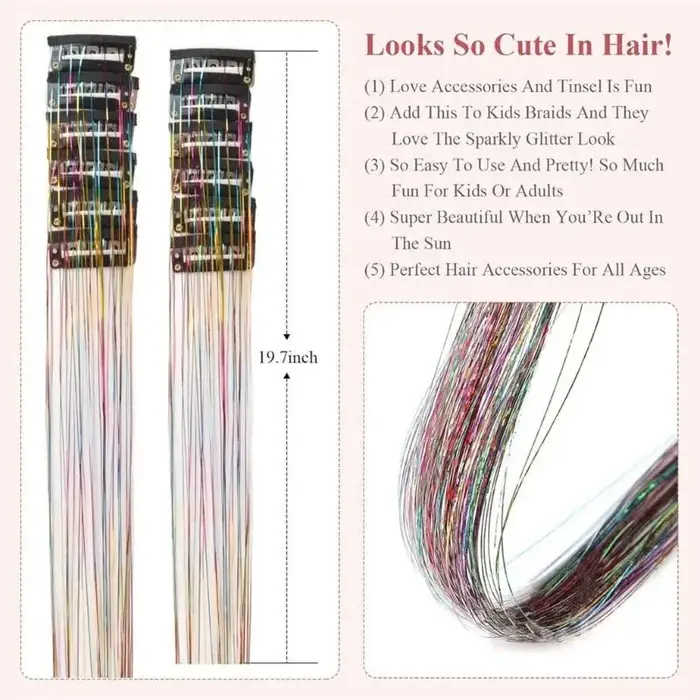 39BD – Extensions capillaires à clips