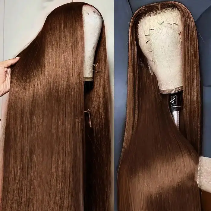 Perruque Lace Frontal Wig naturelle lisse