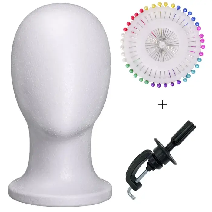 Tête de Mannequin en mousse pour femme