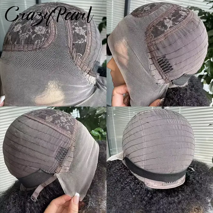 Perruque Afro Bouclée Frisée 13X2 T Part Lace Front