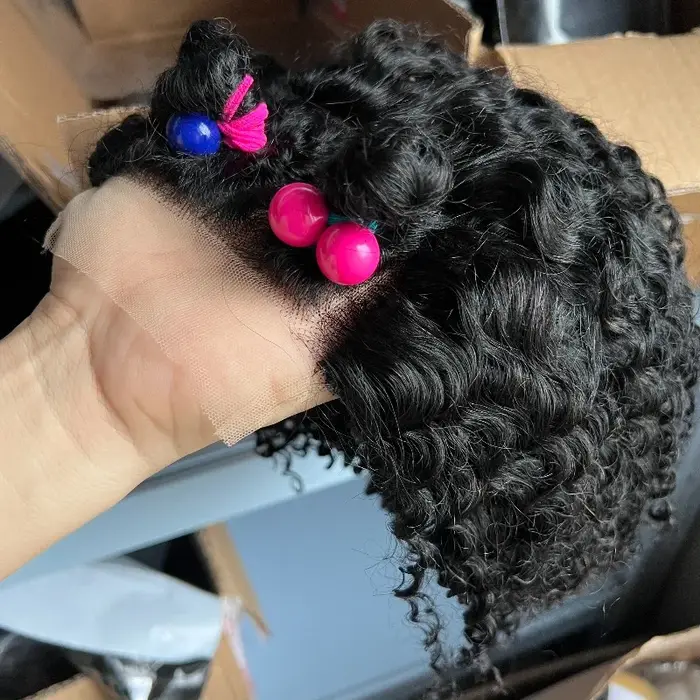 Perruques 100% cheveux humains pour enfants