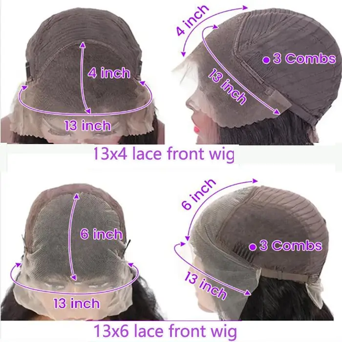 Bourgogne vague d'eau perruques de cheveux humains pour les femmes noires 13X6 13x4 dentelle avant perruque