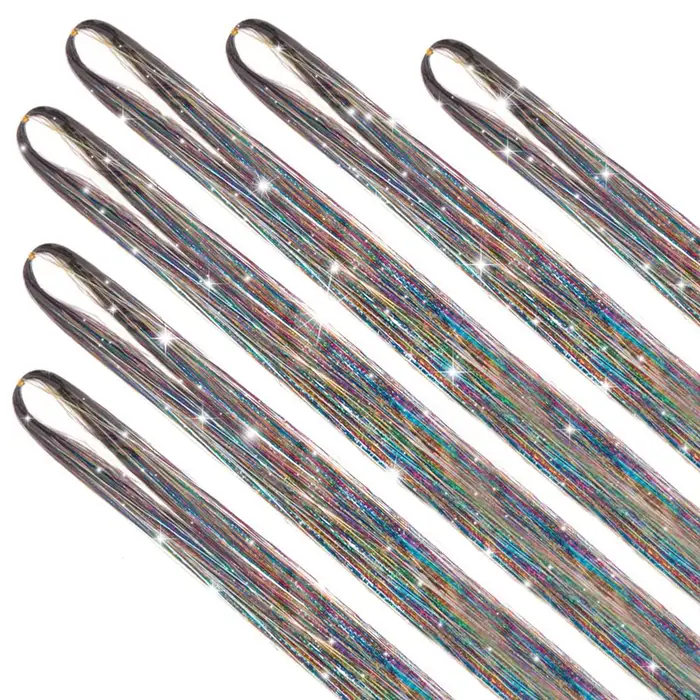 Kit de mèches scintillantes pour cheveux