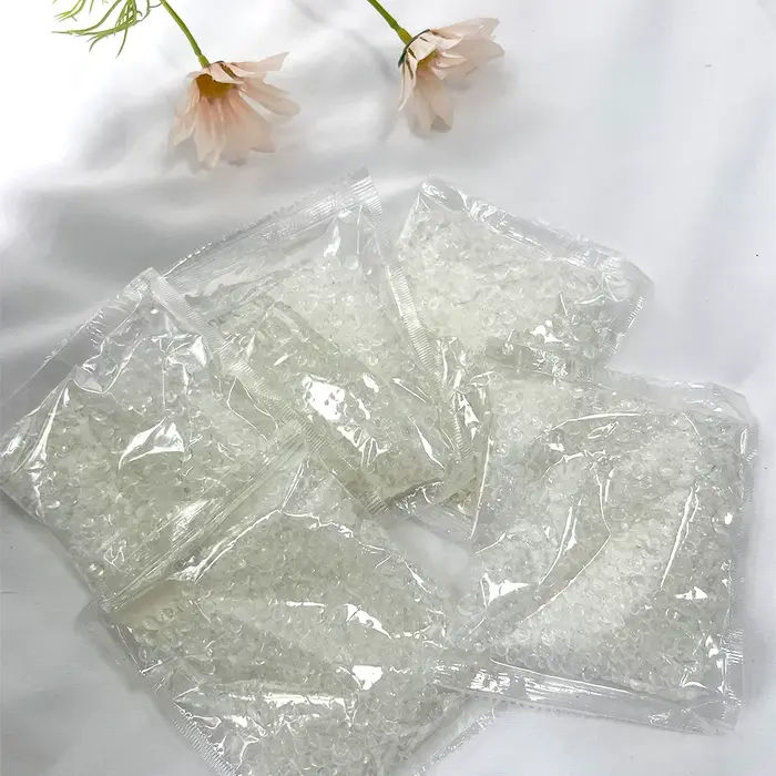 Granulés de colle à la kératine 50g/sac, jaune blanc, outils pour extensions de cheveux, colle à la kératine italienne pour extensions de cheveux