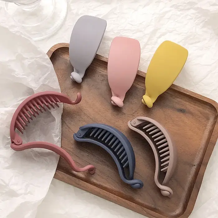 Pinces à cheveux en gel coordonnantes pour femmes et filles